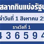 สลากกินแบ่งรัฐบาล 1สิงหาคม 2565